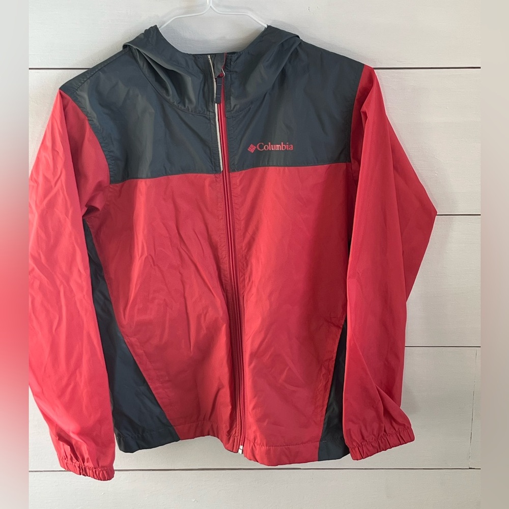 Columbia Gray and Red Jacket